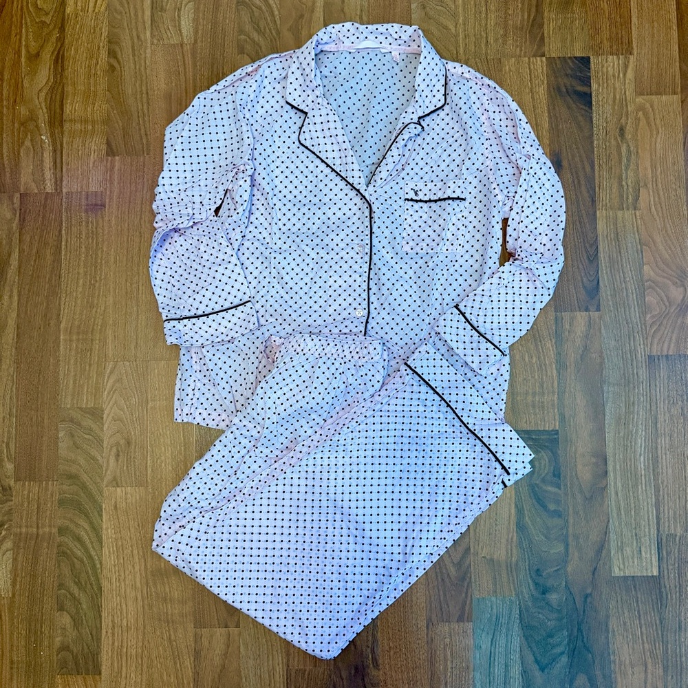 Victoria’s Secret Polka Dot Pajama Set